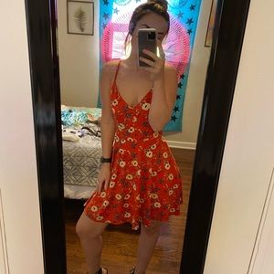 floral spring dress